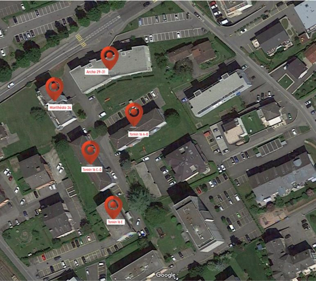 Place de parc extérieure