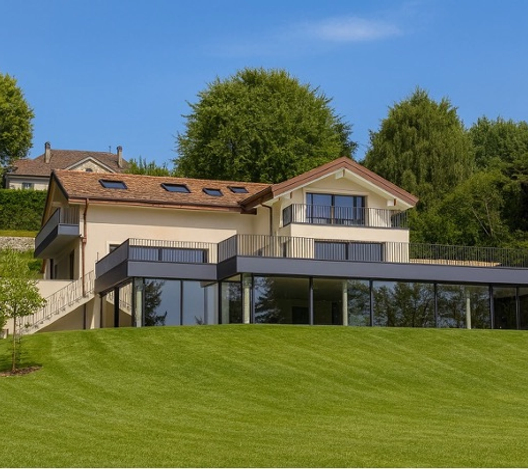 Propriété d’exception avec vaste parc à 10 minutes du centre de Lausanne