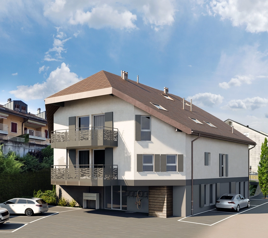 PROJET NEUF : Appartement de 3.5 pièces aux combles