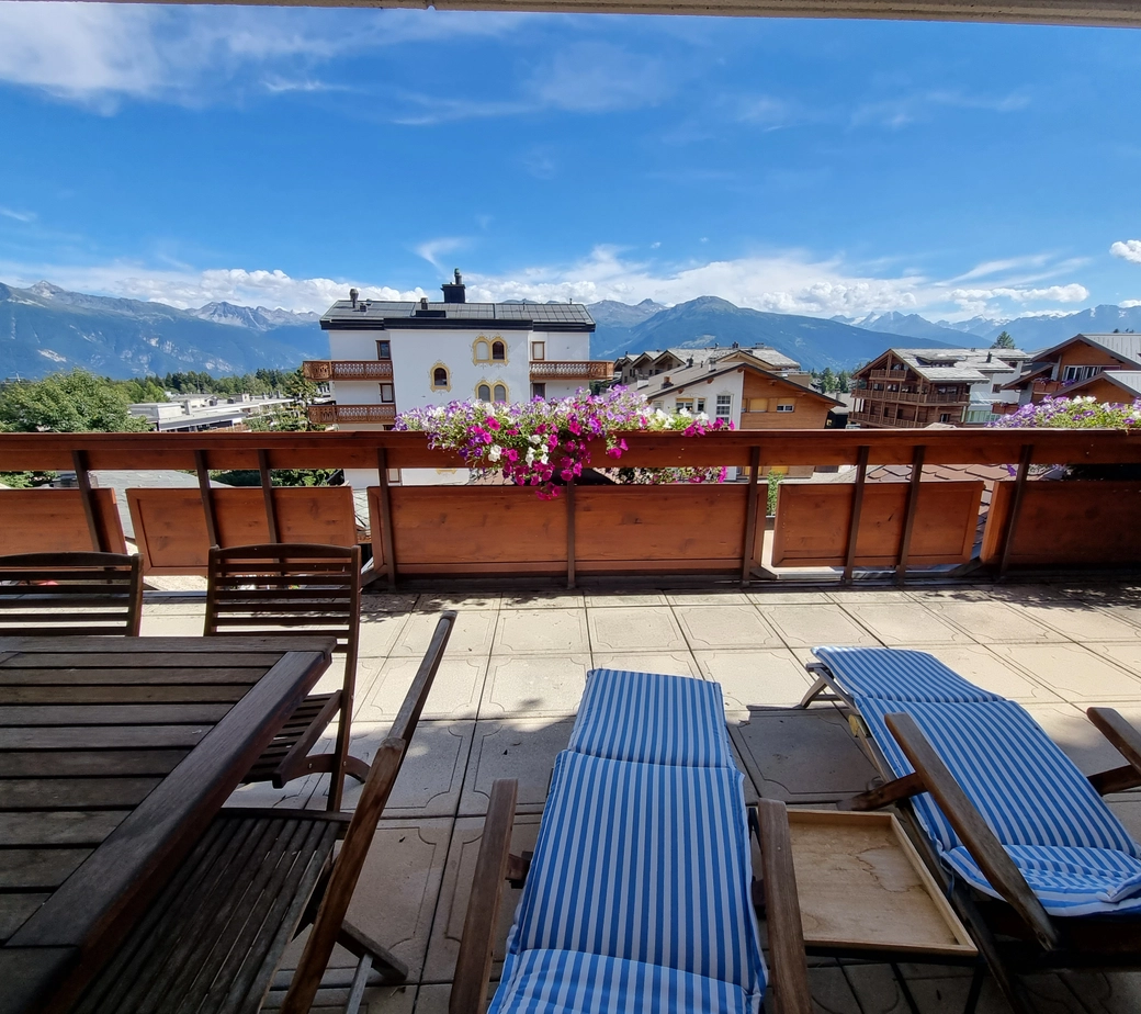 Magnifique appartement au centre de Crans de 7.5 pièces - vue imprenable