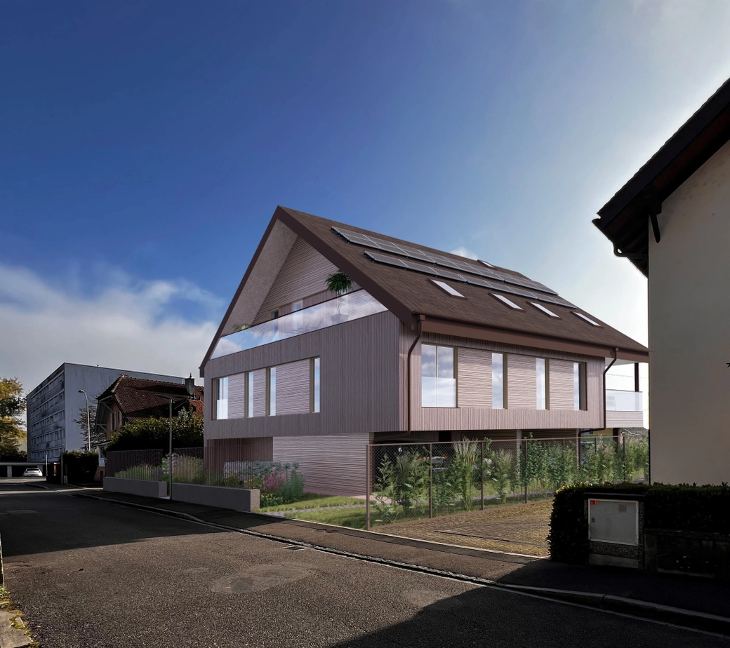Promotion Jardins 8 – Lot 4 / Attique de 4.5 pièces avec grande terrasse