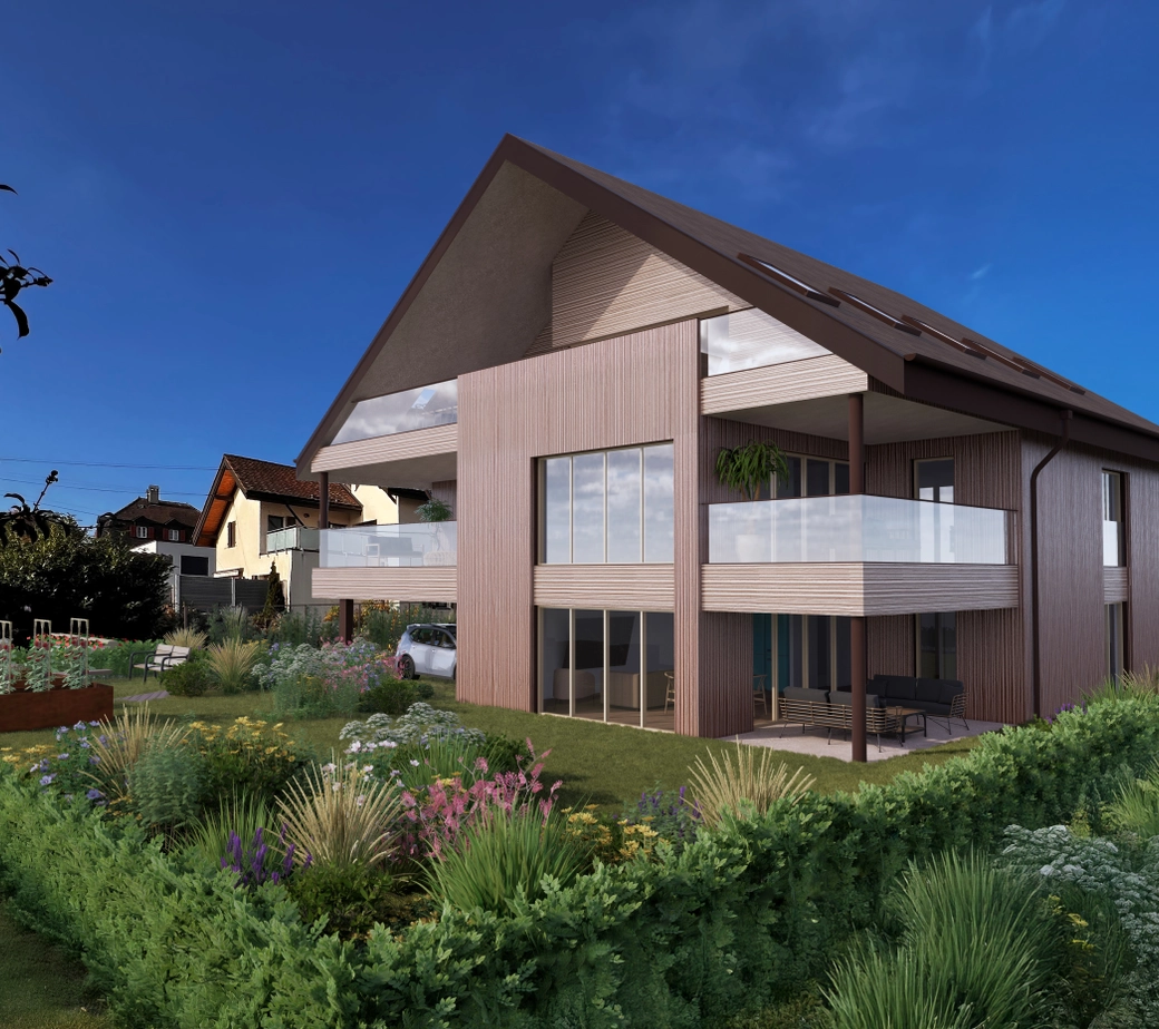 Promotion Jardins 8 - Lot 2 / Appartement de 3.5 pièces au 1er étage