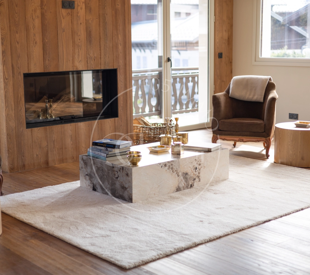 MEGÈVE : Magnifique chalet mitoyen entièrement rénové