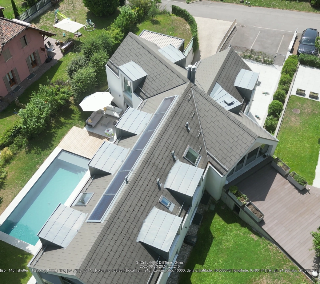Attique de 4,5 pces + Bureau, jardin, terrasses