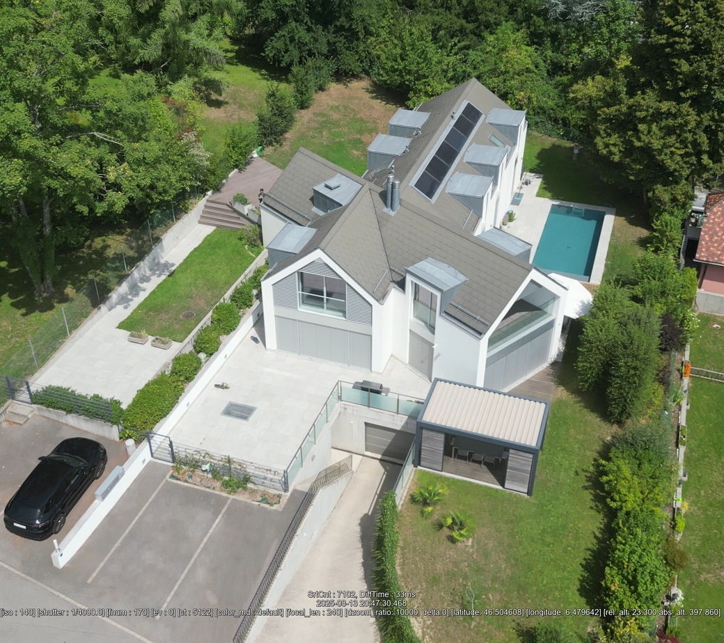 Attique de 4,5 pces + Bureau, jardin, terrasses