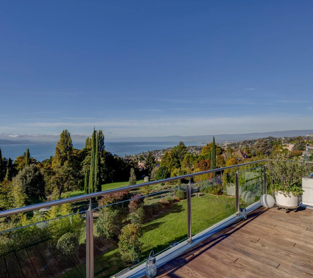 Splendide attique de haut standing avec vue Lac panoramique