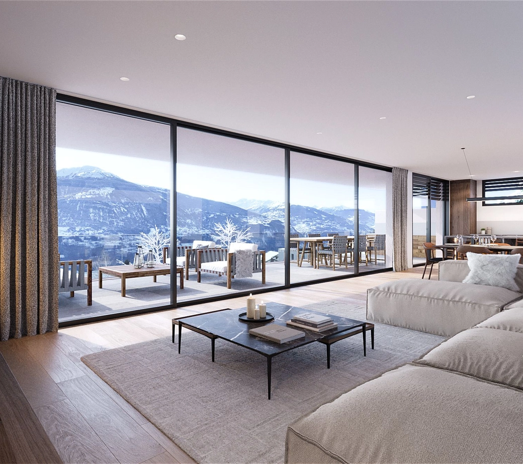 Promotion neuve d’une Villa haut standing de 5.5 pièces à Chermignon d’en haut