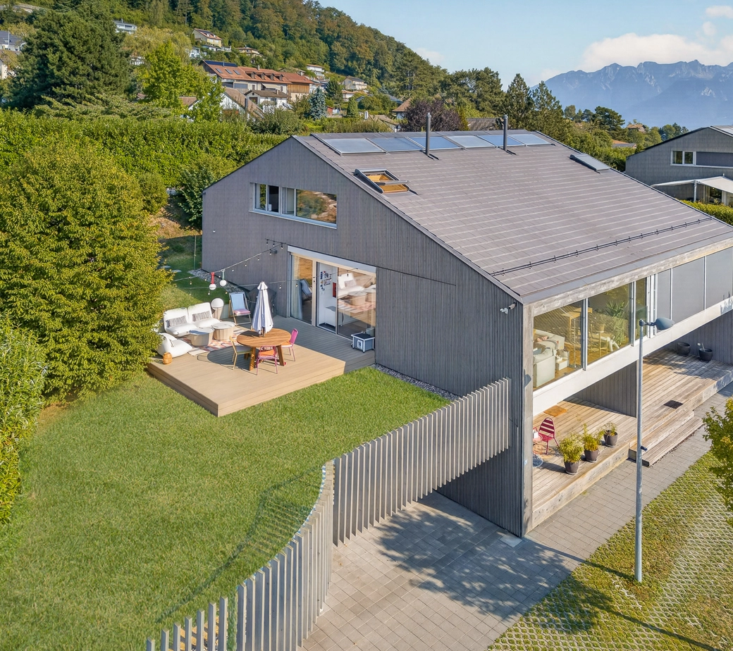 Un joyau contemporain en Lavaux : vue spectaculaire sur le lac et douceur de vivre au quotidien