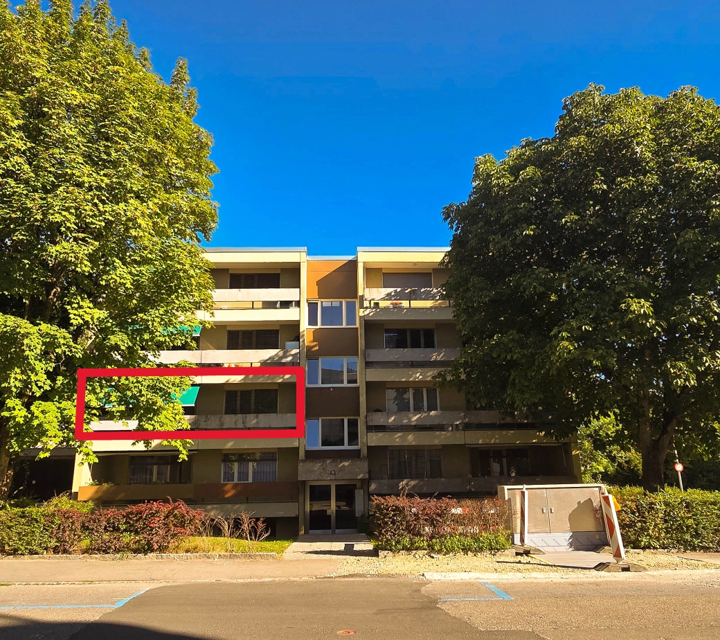 Ruhige und gemütliche 4.5-Zimmer-Wohnung mit grosszügigem Balkon
