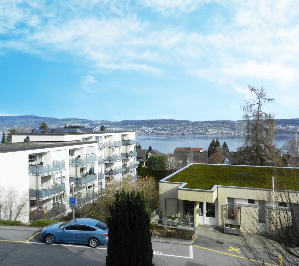 Ankommen und wohlfühlen mit Blick auf den Zürichsee