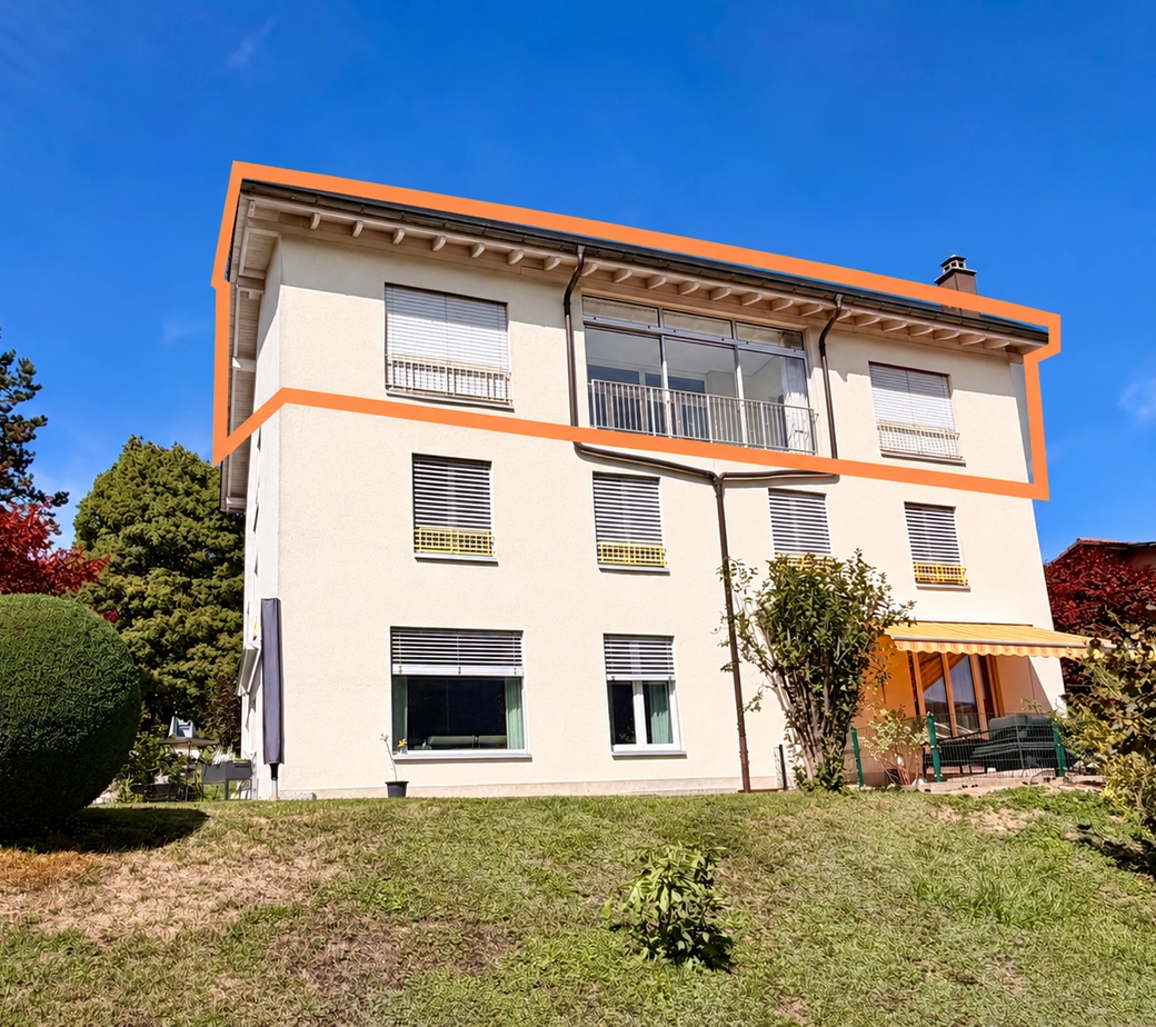 Bel attique de 5.5 pièces