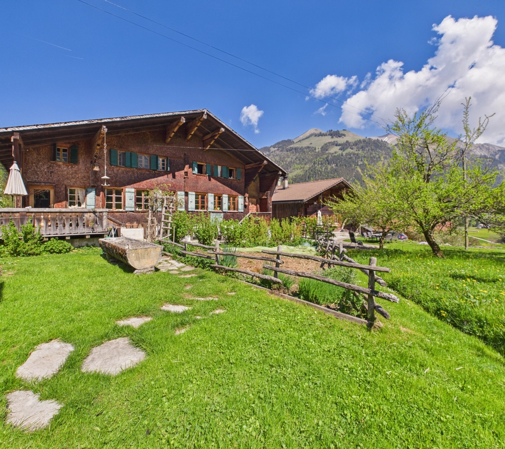Rare opportunité d'un ancien chalet à vendre à Château-d'Oex