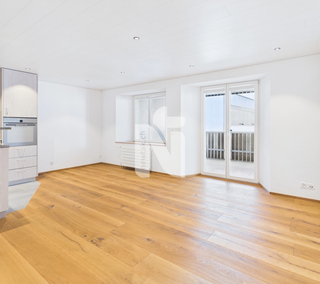 Liebevoll renovierte 2.5-Zimmer-Wohnung mit rustikalem Charme und Balkon an zentraler Lage in Liestal