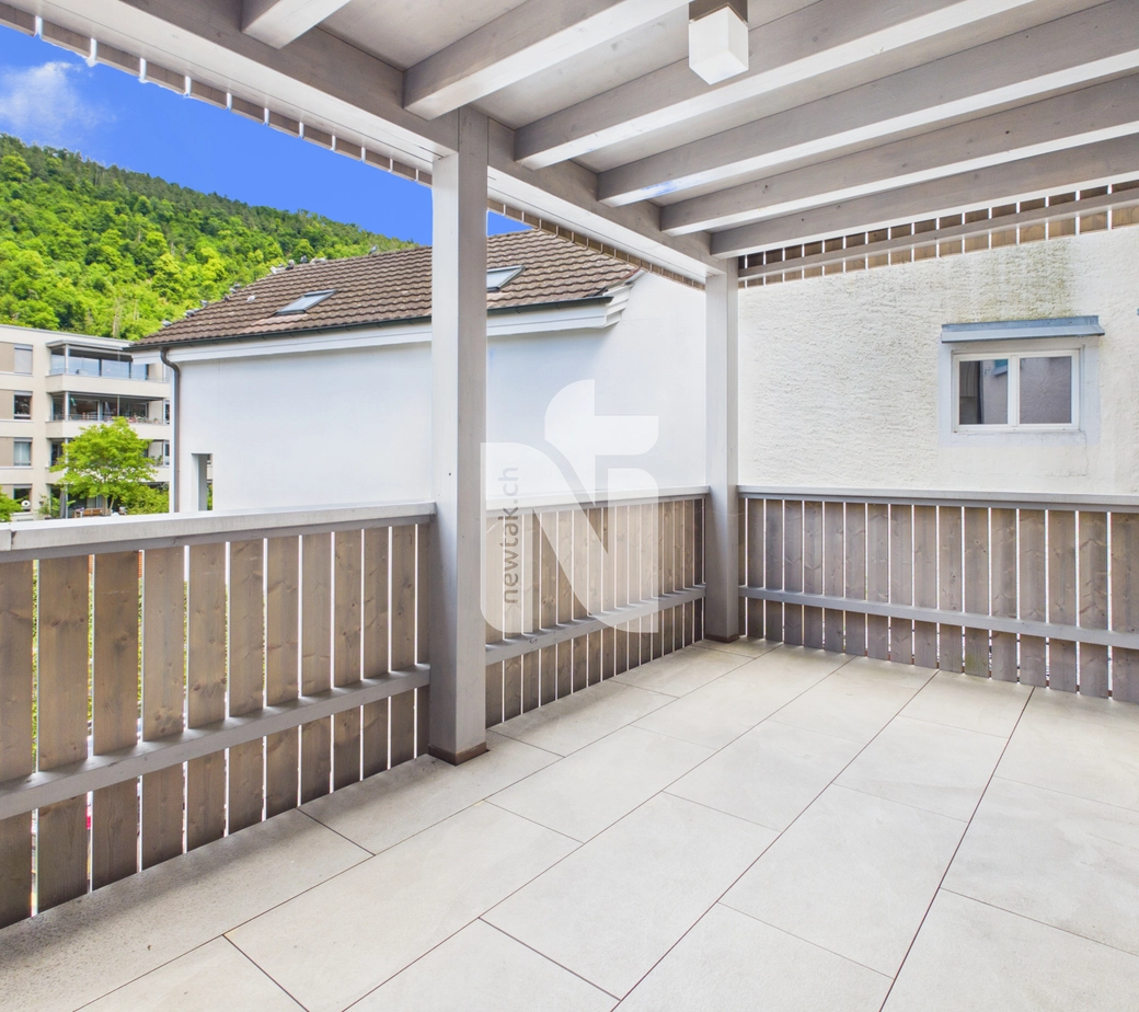 Liebevoll renovierte 2.5-Zimmer-Wohnung mit rustikalem Charme und Balkon an zentraler Lage in Liestal