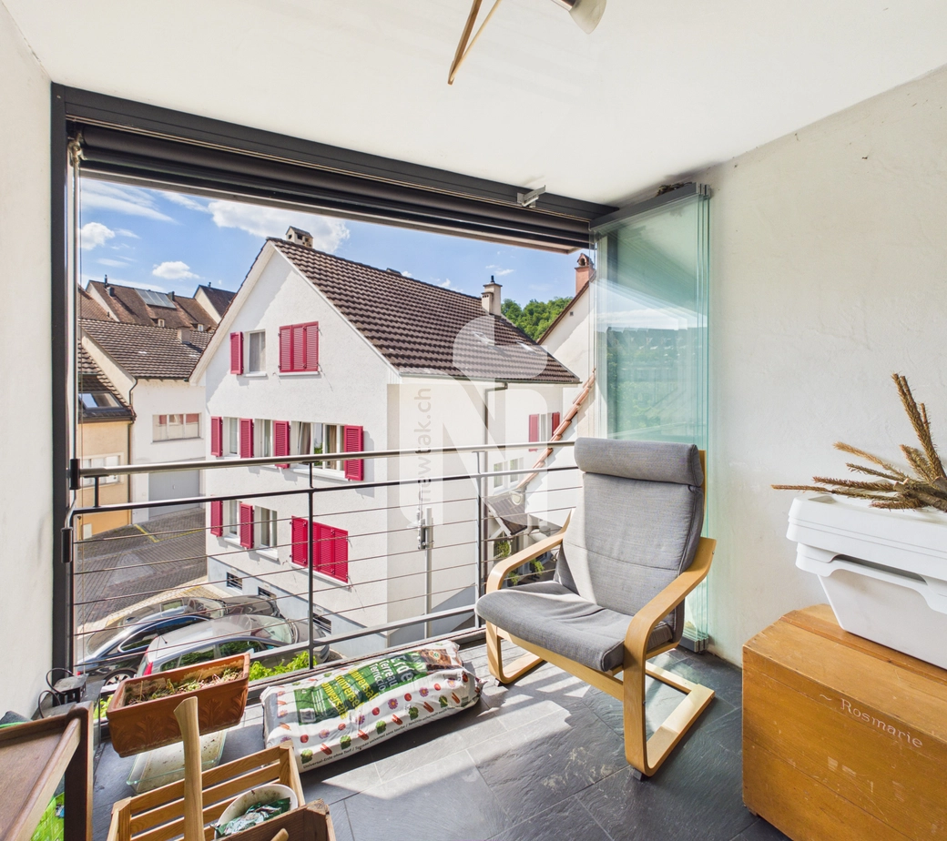 Maisonette-Wohnung, rustikal mit viel Charme, mitten in Laufen