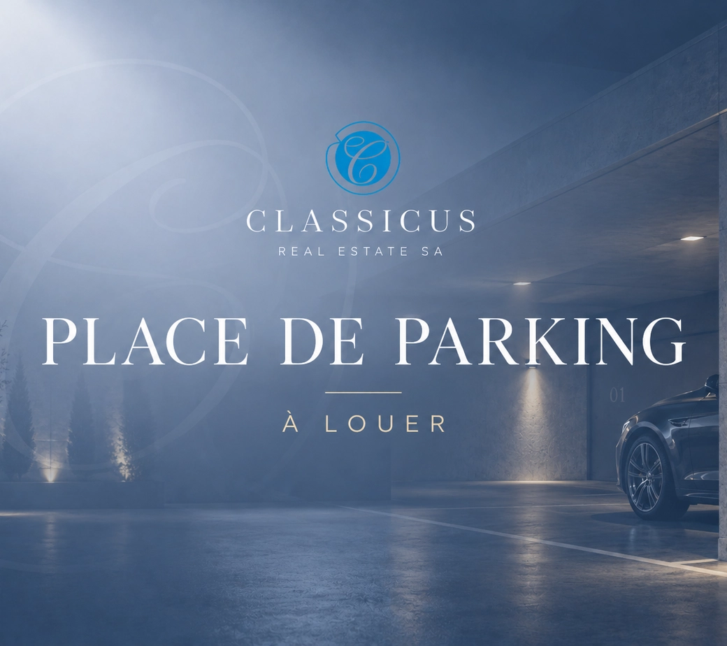 Place de parc extérieure à Cossonay-Ville – CHF 80.–/mois