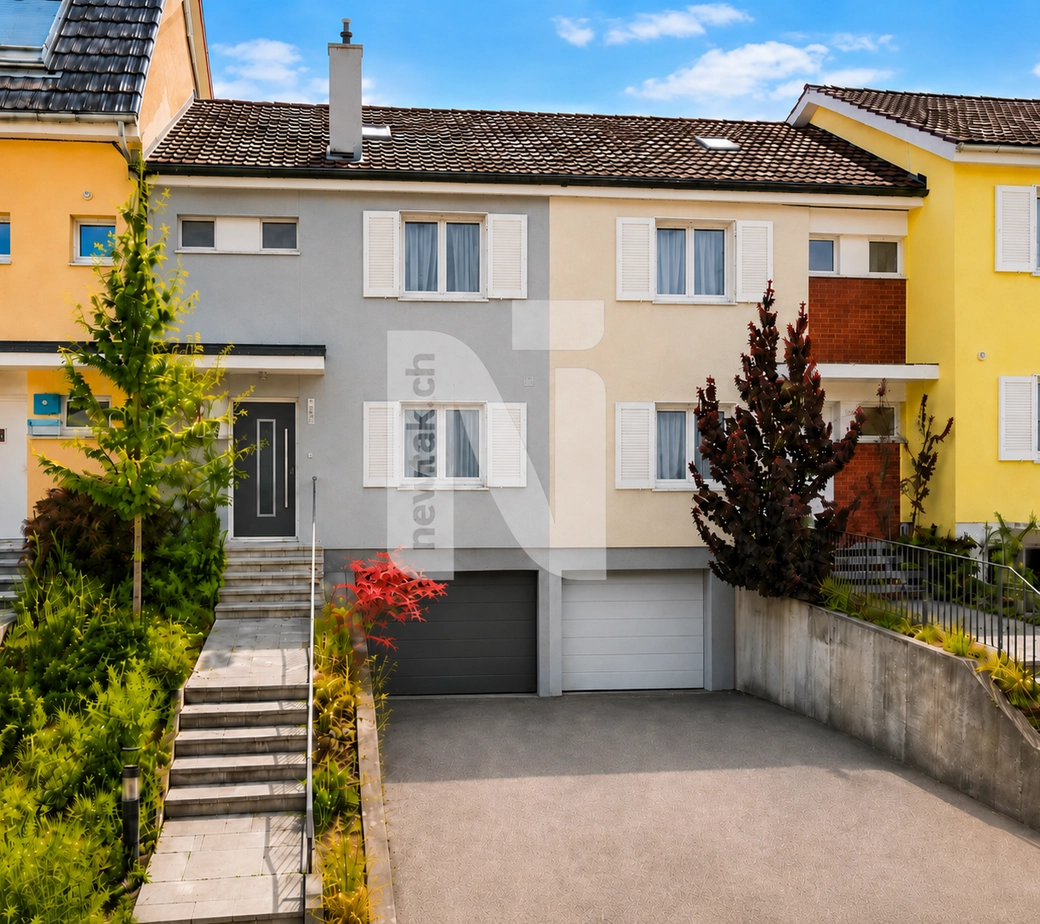 Familienfreundlich, modern und einzugsbereit – mit Garten und Blick ins unverbaubare Grüne