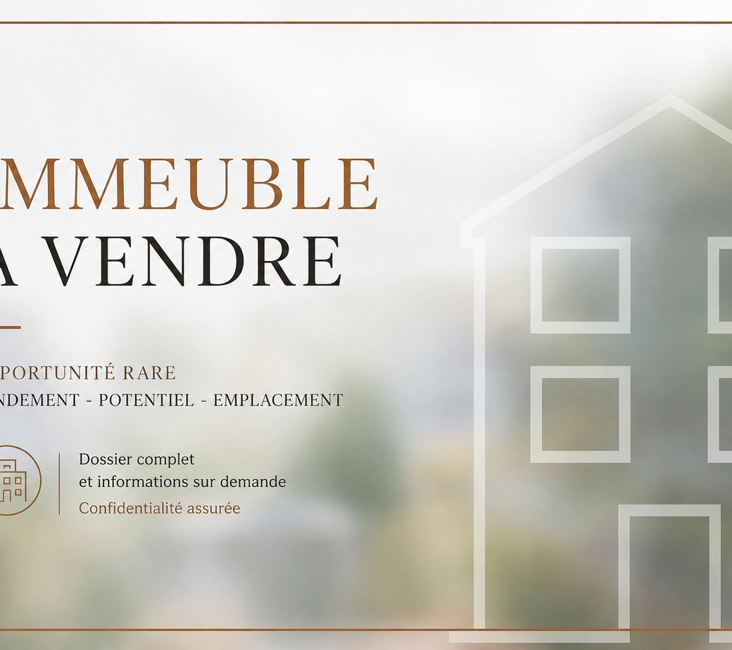 Immeuble de rendement au coeur de Monthey