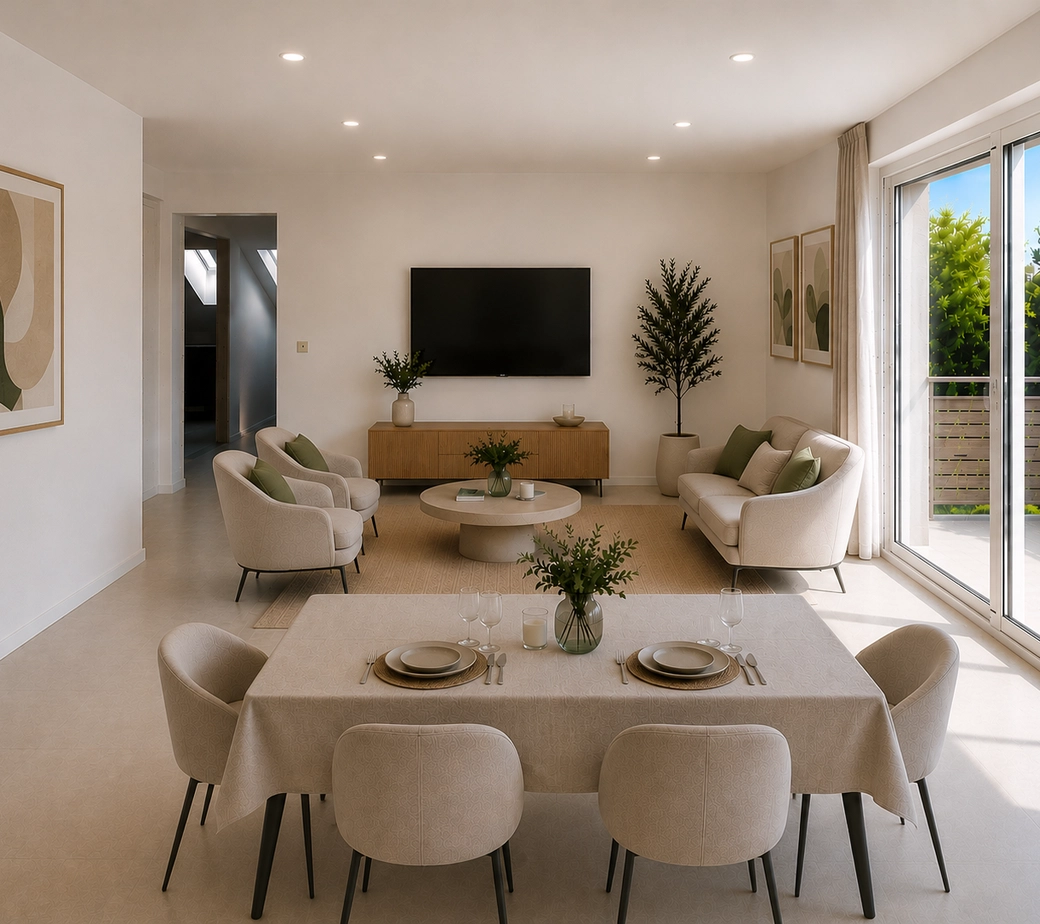 PROJET NEUF : Appartement de 3.5 pièces au premier étage