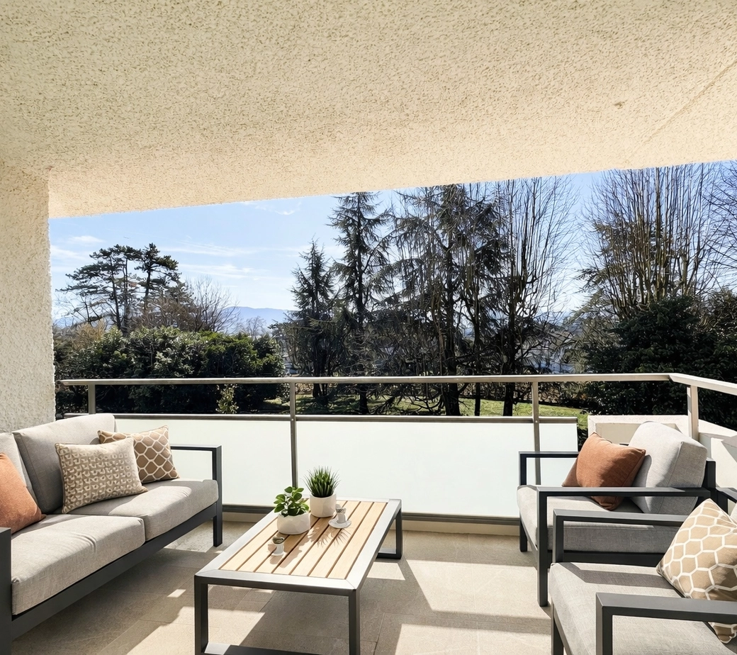 2,5 pièces dans un écrin de verdure à deux pas de la gare