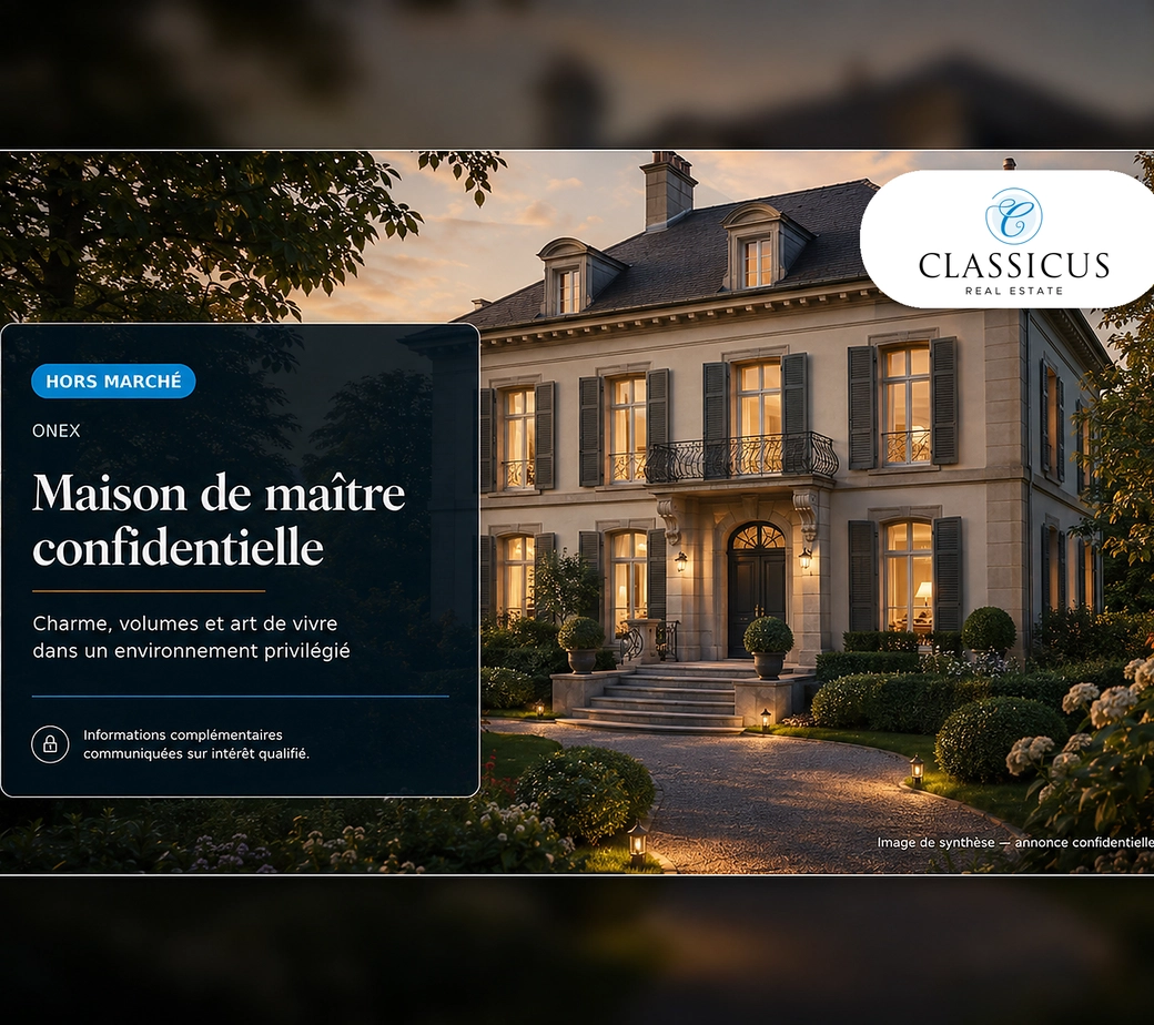 Propriété de maître confidentielle dans un écrin privé