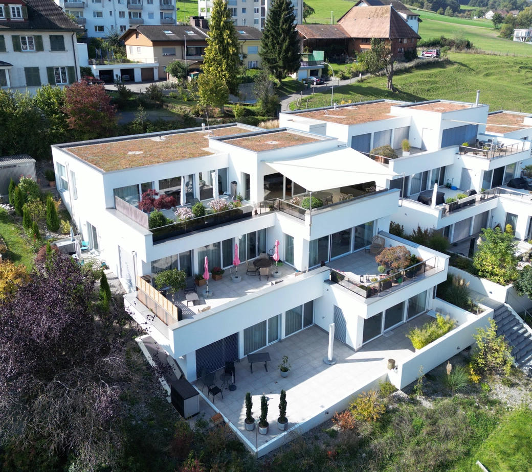Attika-Terrassenjuwel mit Panorama im Wynental