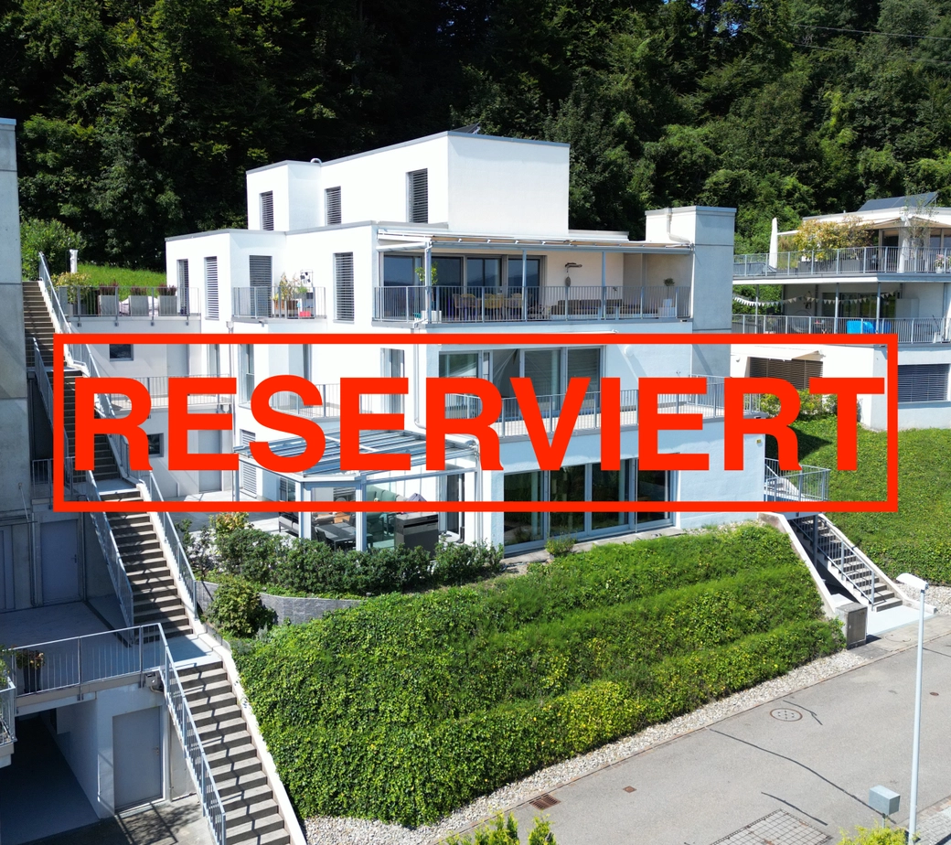 Terrassenjuwel mit Weitblick über Zürich