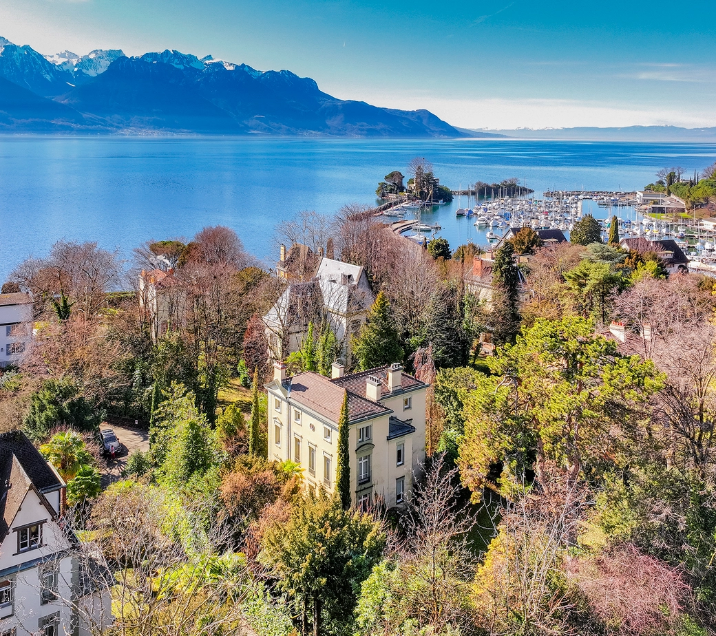 Joyaux architectural sur la Riviera Vaudoise