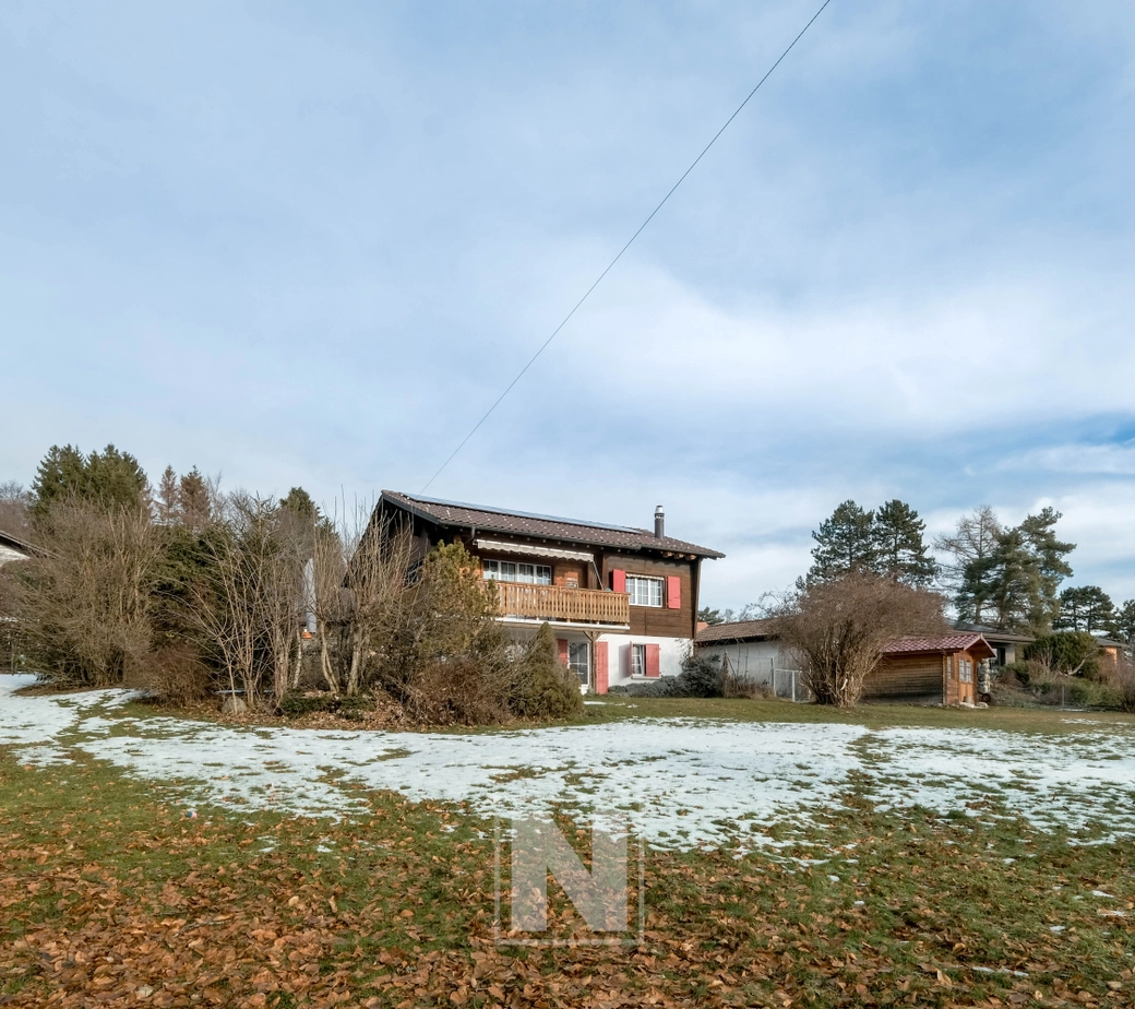 Bassins, chalet de 5.5 pièces, 105m2 habitables, avec potentiel d'agrandissement
