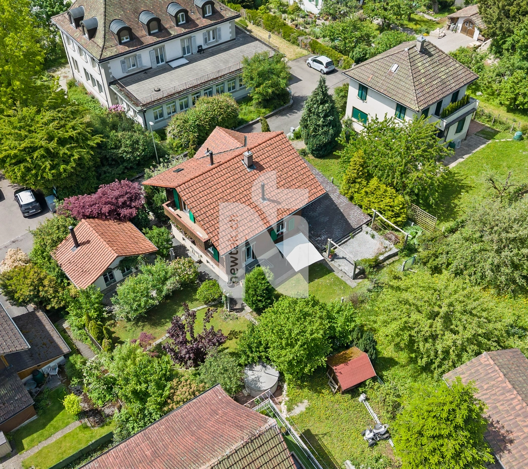 Familienidylle an ruhiger, grüner Lage