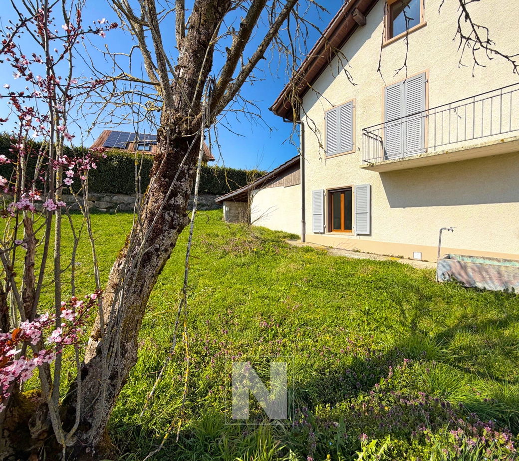 Orny, maison individuelle entièrement rénovée avec terrain