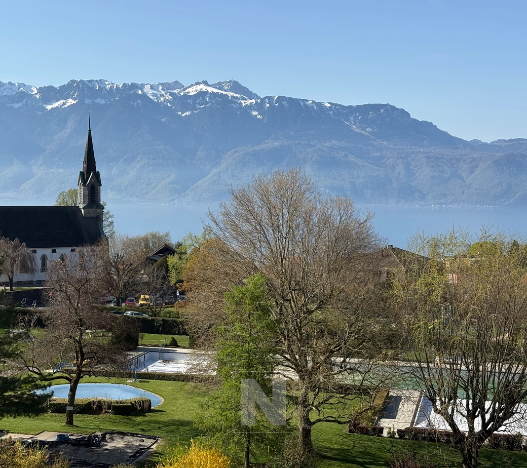 Magnifique 3.5 pièces d'environ 90m2 rénové récemment à Chexbres