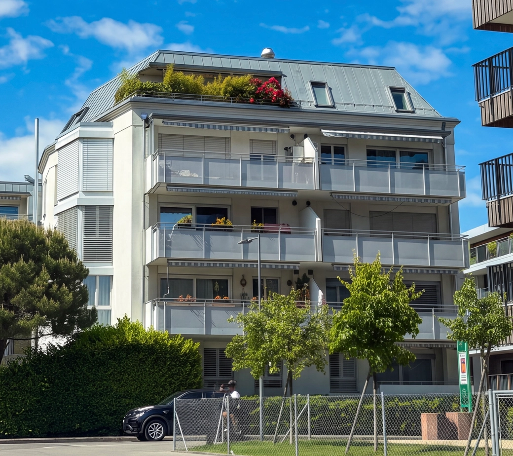 Mandat exclusif - Appartement à vendre à Lausanne - 3 pièces 75 m² avec 2 salles d'eau, un grand balcon et un parking intérieure