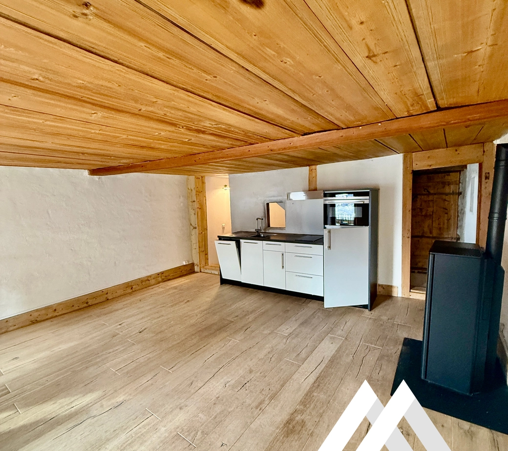 MAGNIFIQUE DUPLEX RÉNOVÉ DE 3.5 PCS + LOCAL/ATELIER -  MASE (MONT-NOBLE)