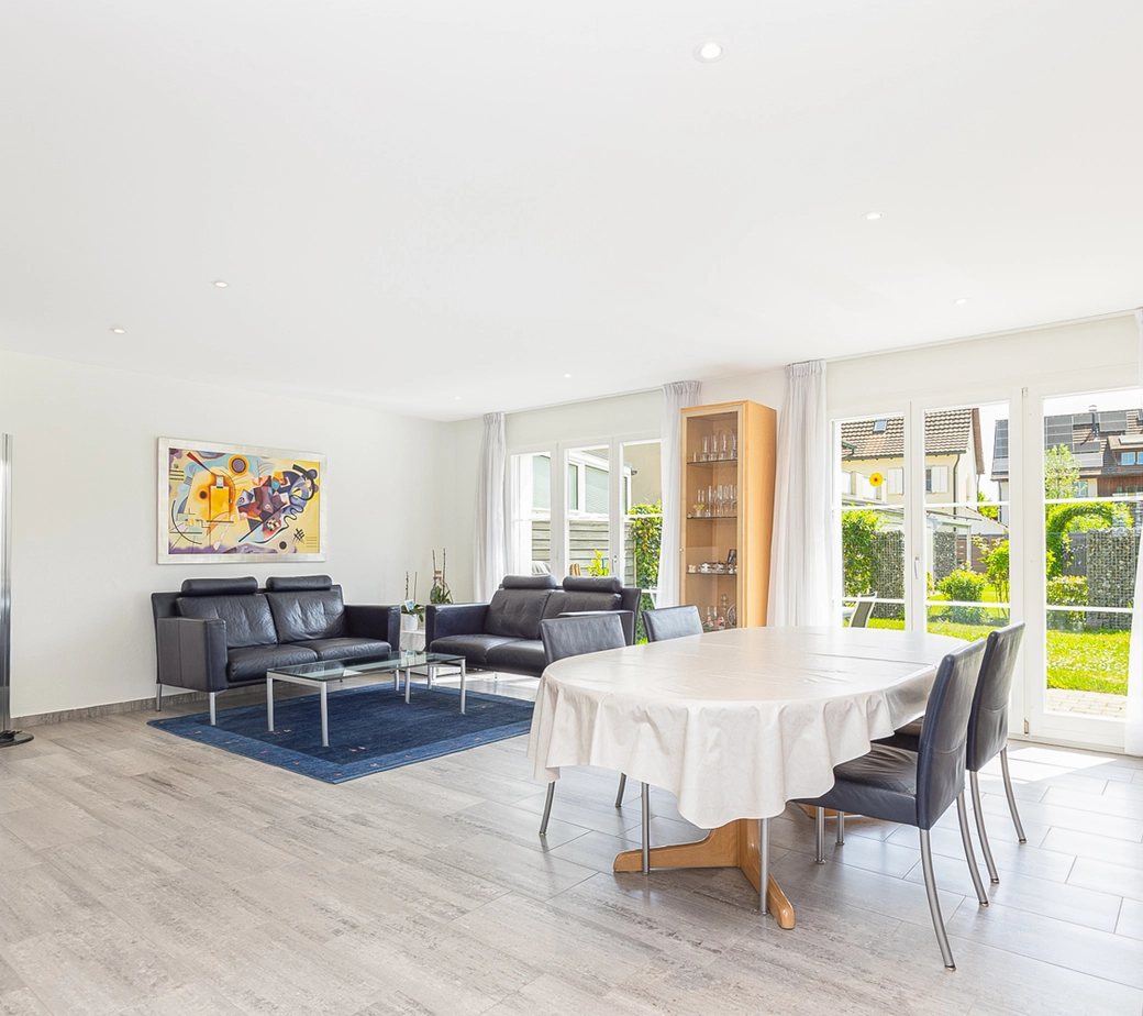 5.5-Zi Familienoase mit Garten in Brüttisellen