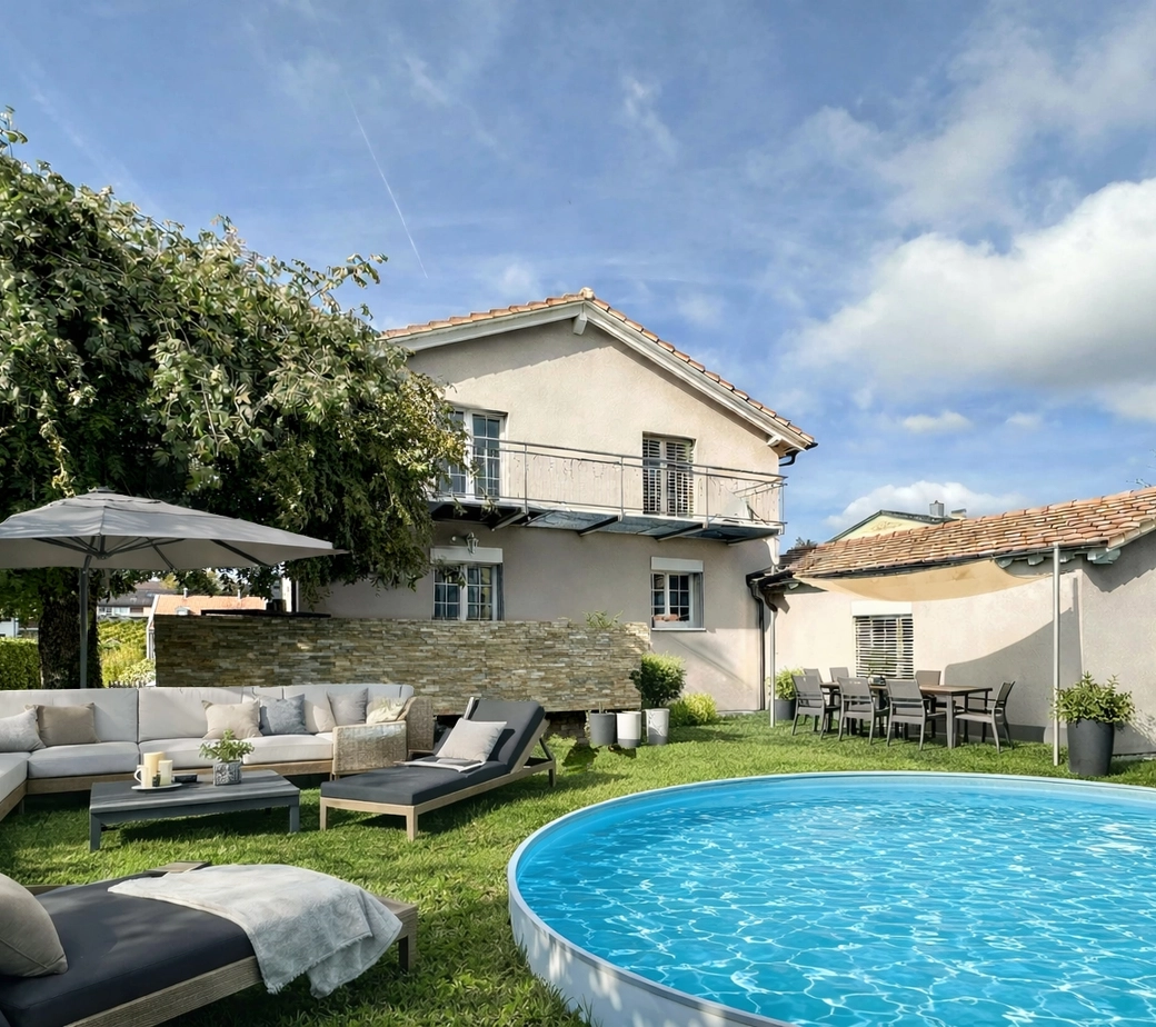 Maison individuelle au centre d'Etoy