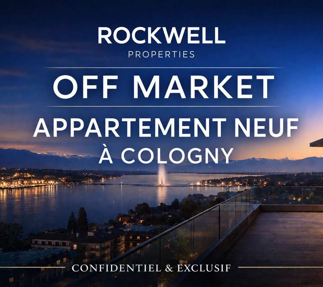 Appartement de luxe à Cologny