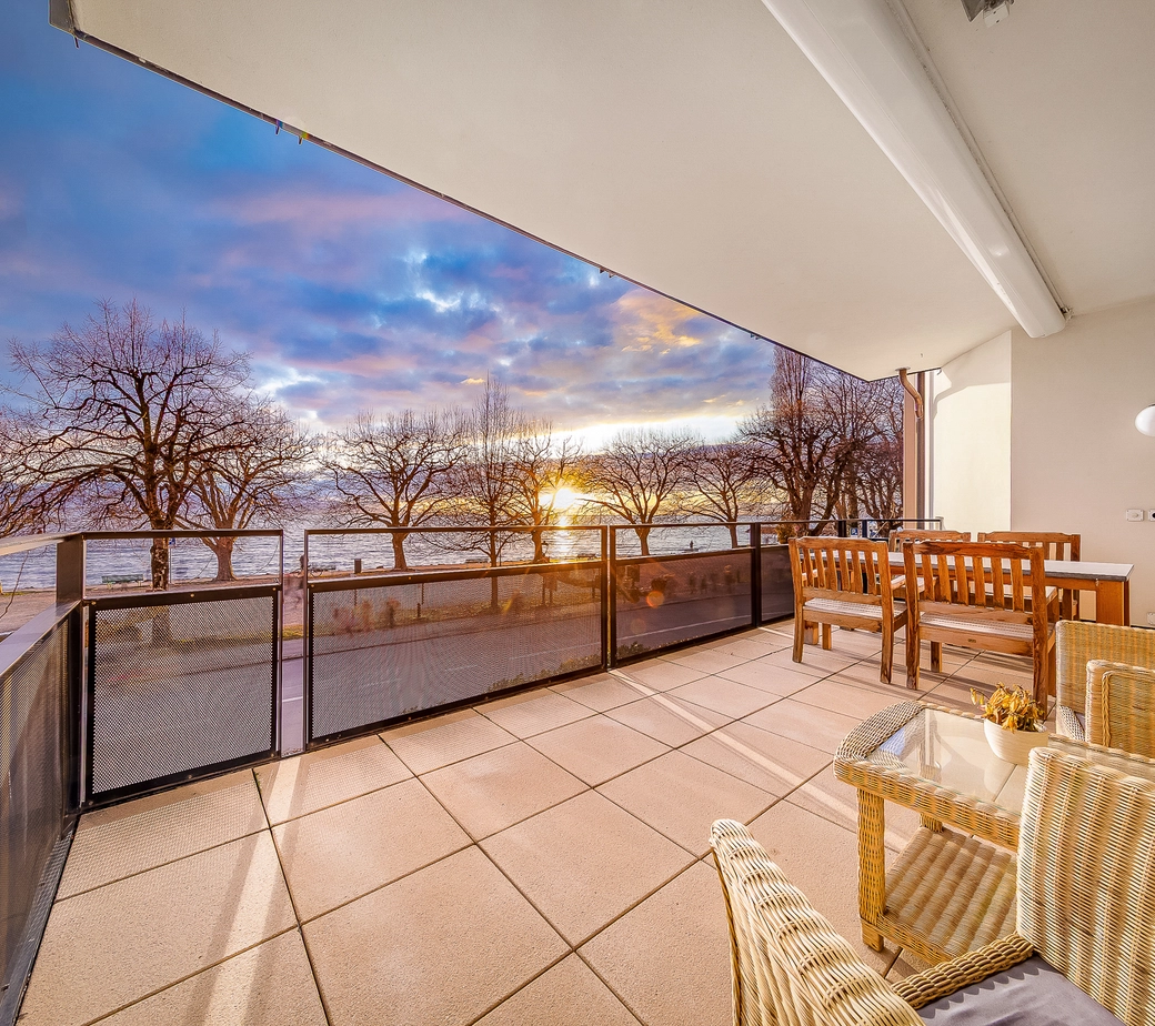 Appartement de prestige face au lac au cœur de Lutry