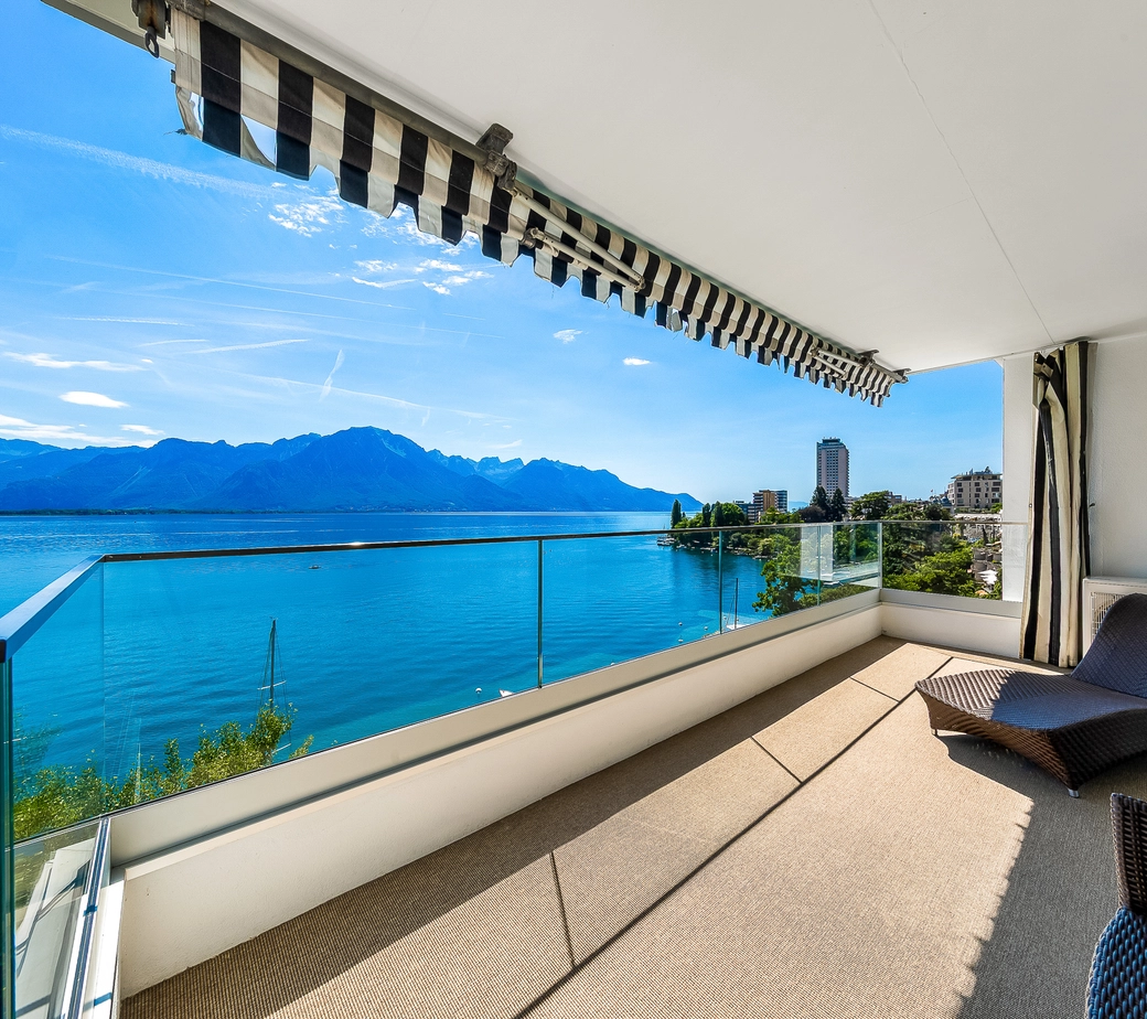 Luxueux Appartement en 1ère ligne de Lac à Territet - Exclusivité Rockwell Properties