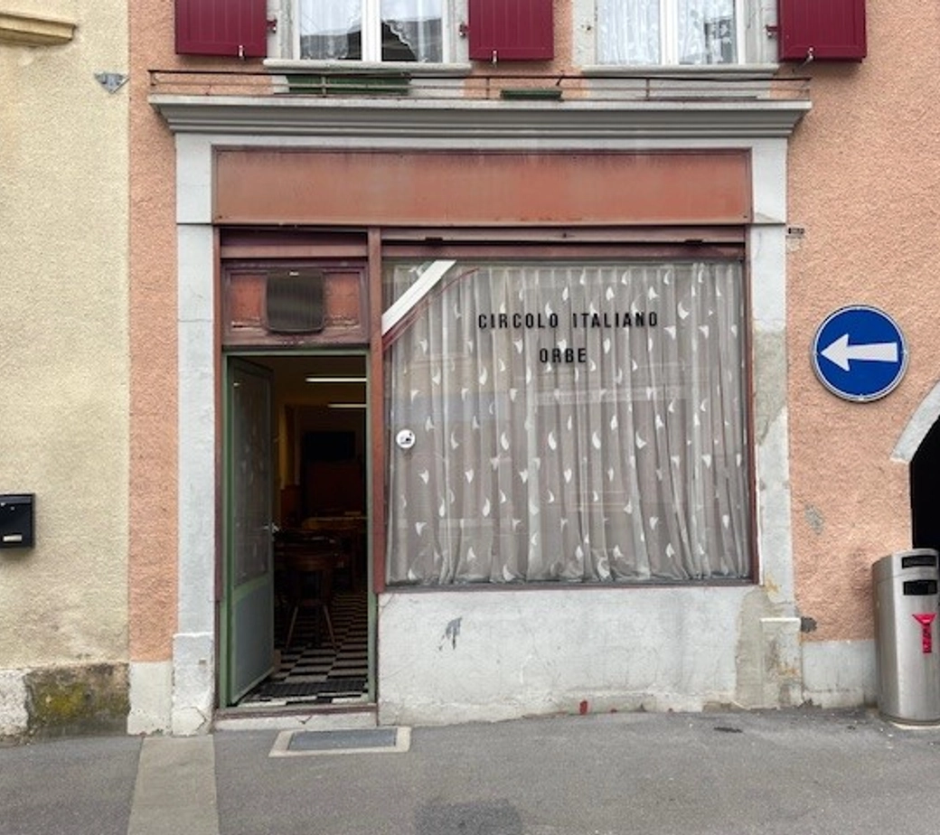 Surface commerciale au centre de la ville d'Orbe