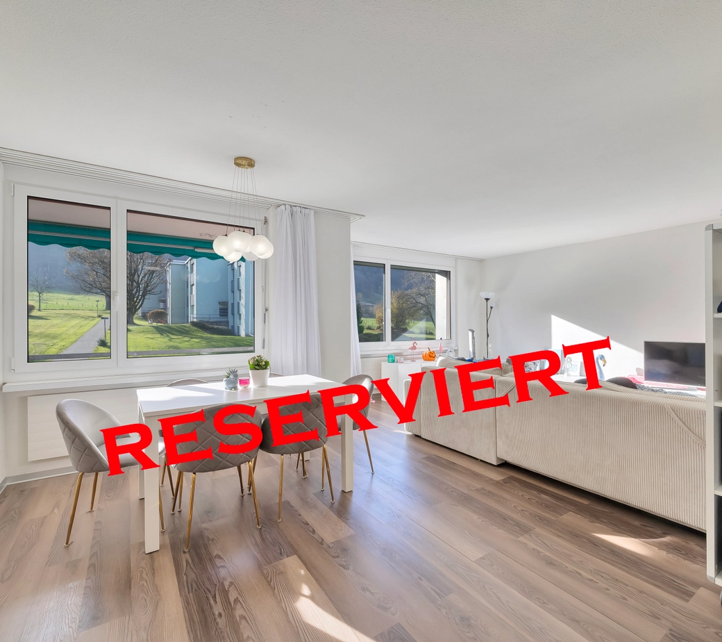 Perfektes Zuhause in Schübelbach – Sonnige 2.5-Zimmer-Wohnung mit Balkon