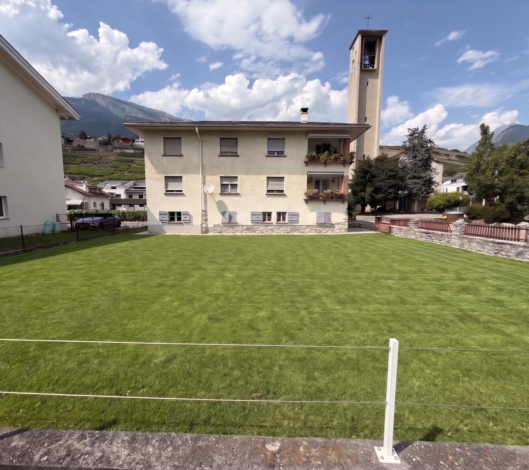 Rare à Conthey – Immeuble de deux logements sur une parcelle de 542 m²