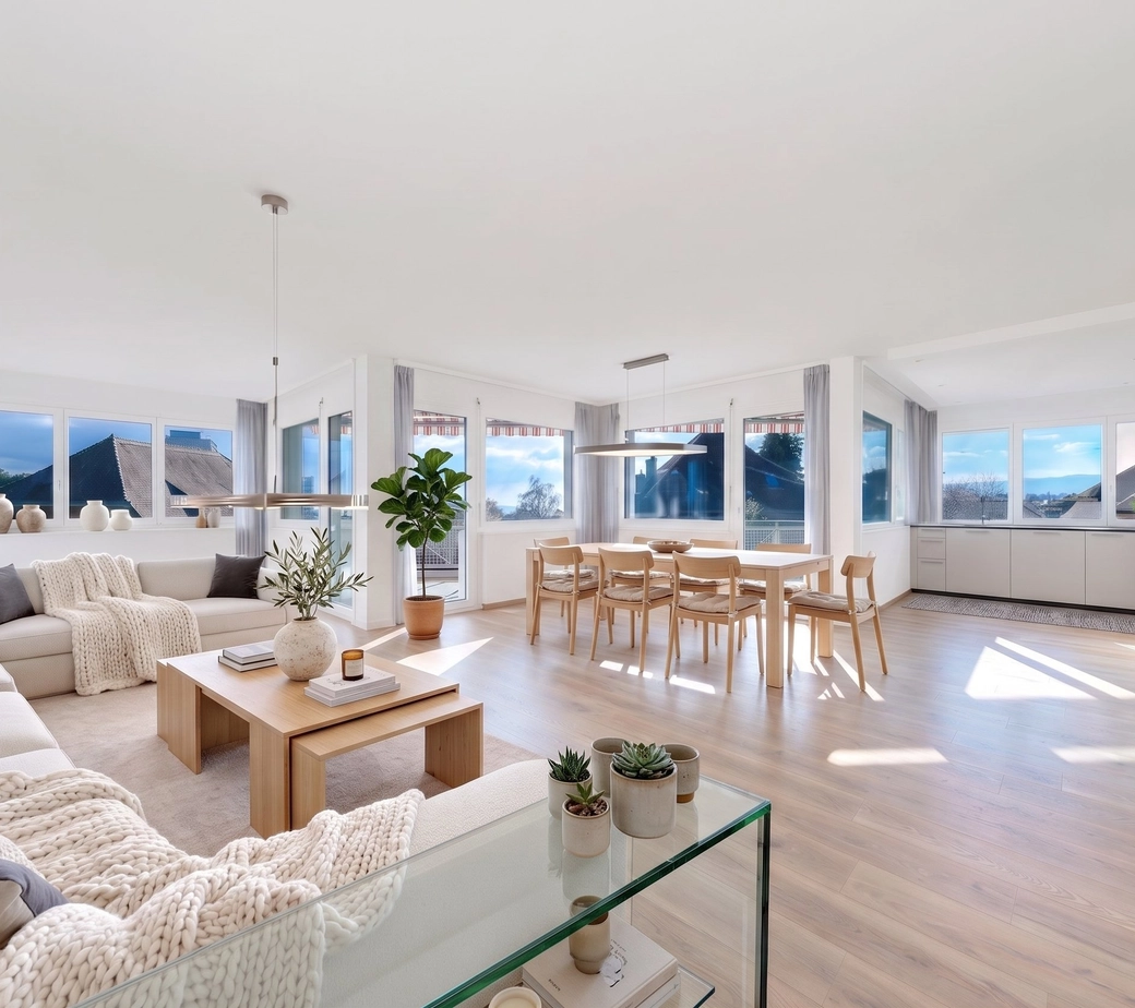 Appartement rénové de 5.5 pièces + studio indépendant