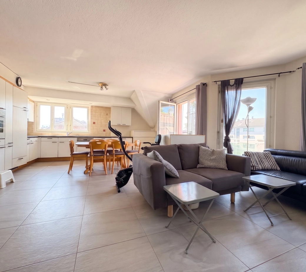 Appartement à vendre à Morges de 4,5 pièces - 124 m2, avec cheminée et balcon !