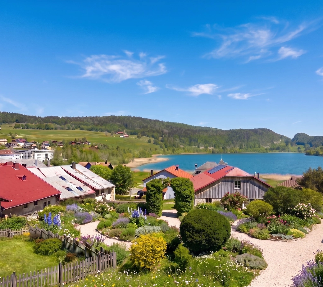 Maison à vendre à la Vallée de Joux de 6.5 pièces - 230 m², avec appartement de 2 pièces et grand jardin