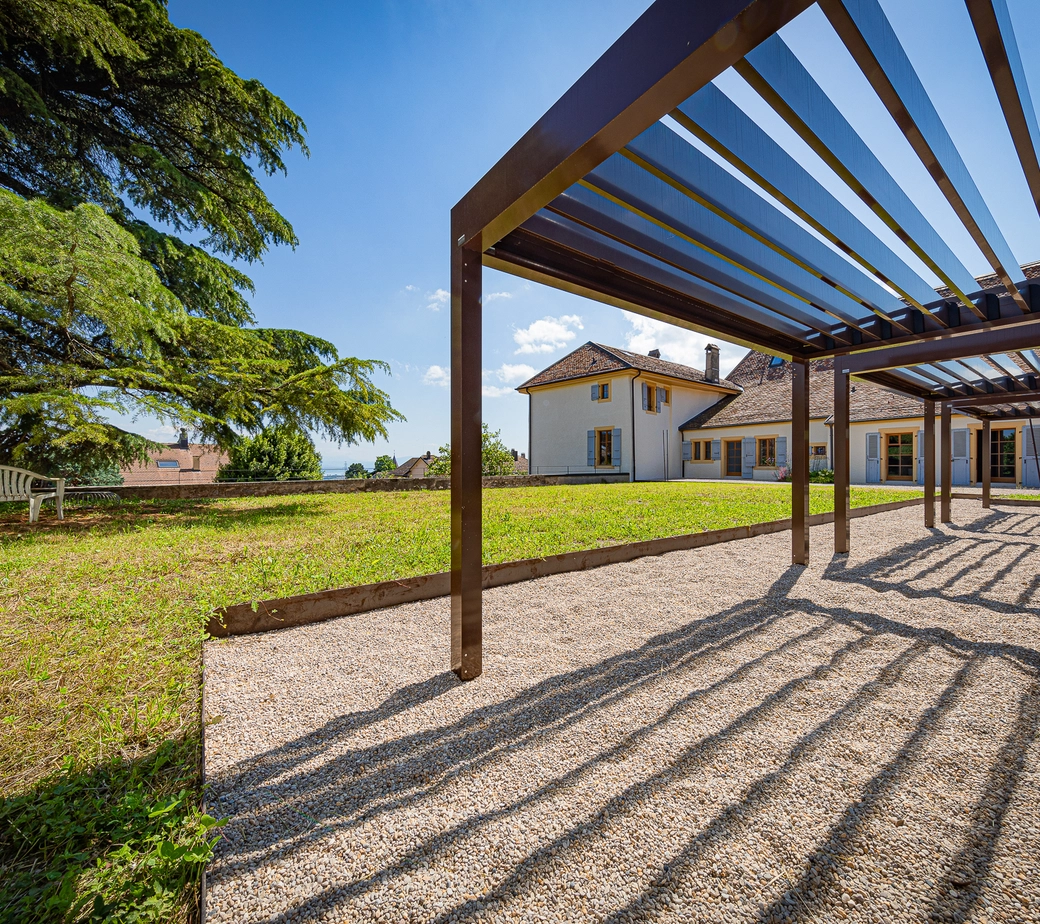 Luxueux appartement avec jardin