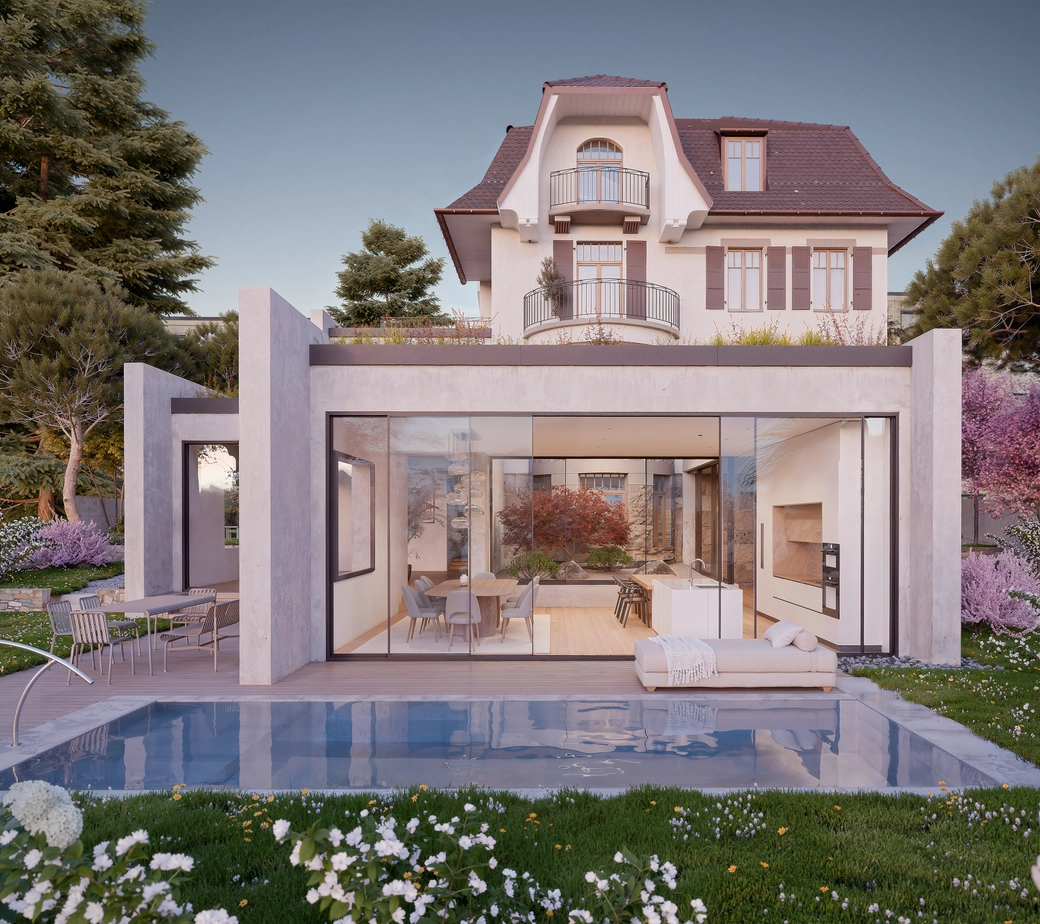 QUARTIER BEAU-RIVAGE - JARDIN PRIVATIF & PISCINE