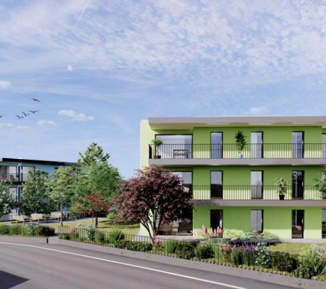 PROJET NEUF - PLUS QUE 2 LOTS !!! Logements de 4.5 pièces en rez avec grand jardin privatif et 1er, parkings intérieurs