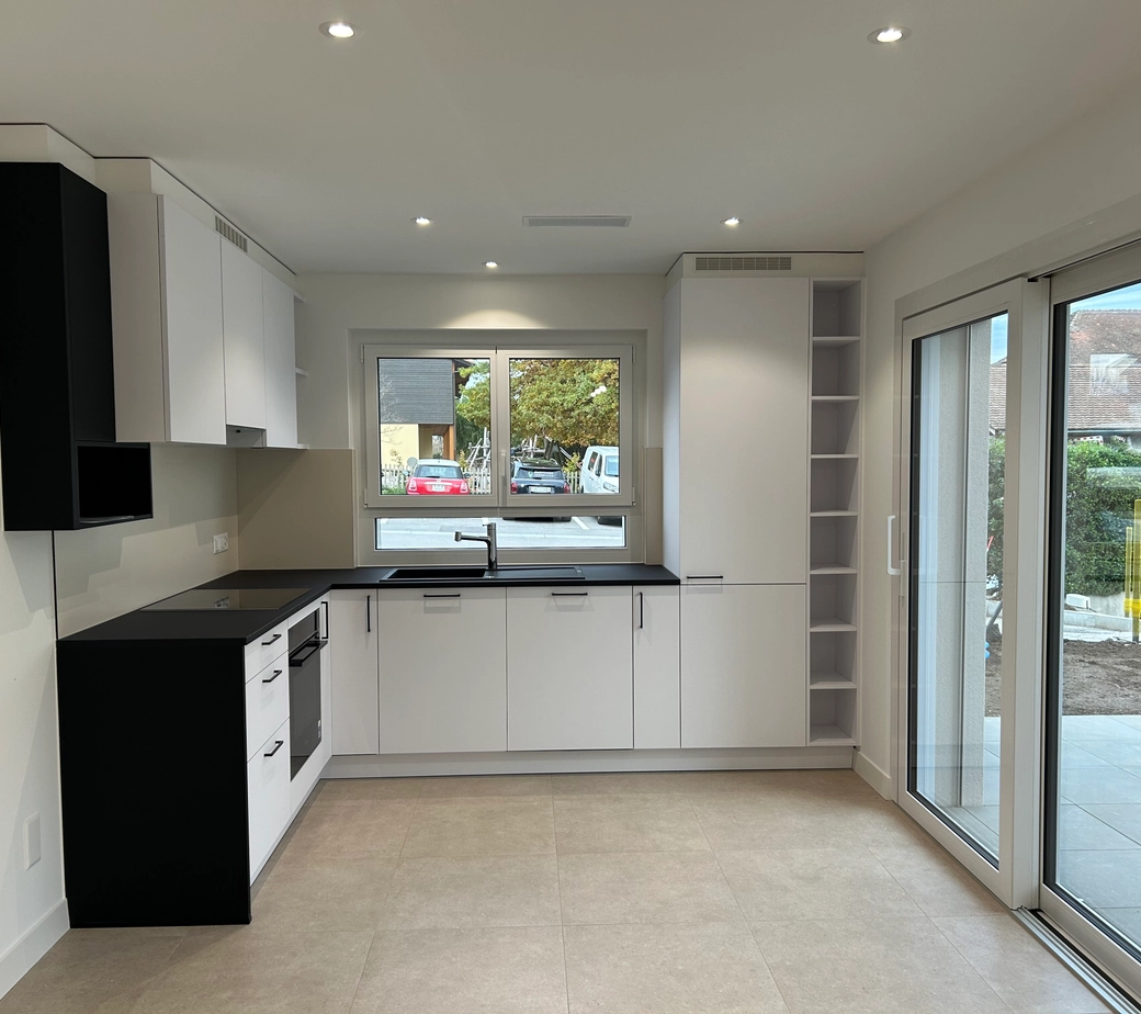 Appartement MINERGIE 2.5 pces rez-de-chaussée avec terrasse et jardin