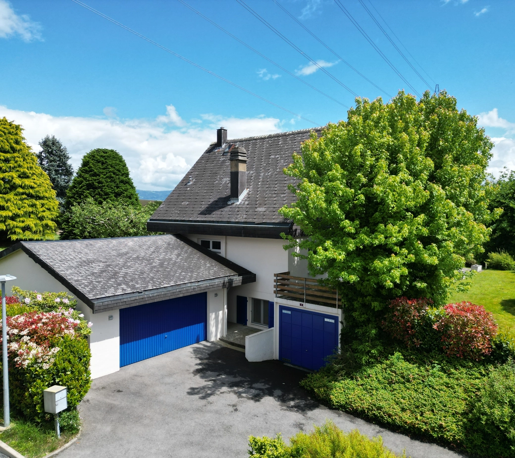 Grand jardin, individuelle et ensoleillée